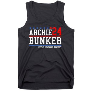 Archie Bunker 24 For President 2024 Tank Top