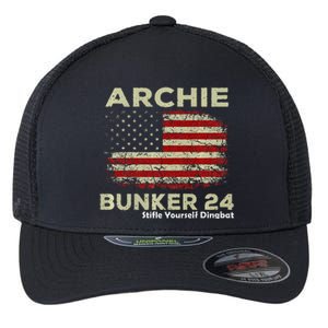 Archie Bunker 24 For President Flexfit Unipanel Trucker Cap