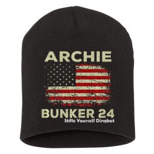 Archie Bunker 24 For President Short Acrylic Beanie