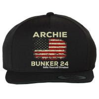 Archie Bunker 24 For President Wool Snapback Cap