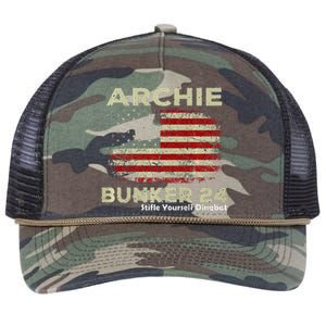 Archie Bunker 24 For President Retro Rope Trucker Hat Cap