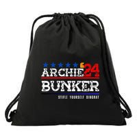 Archie Bunker 24 For President 2024 Drawstring Bag