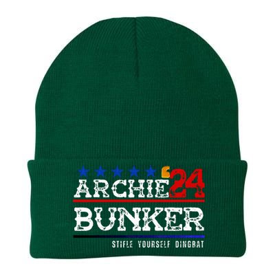 Archie Bunker 24 For President 2024 Knit Cap Winter Beanie