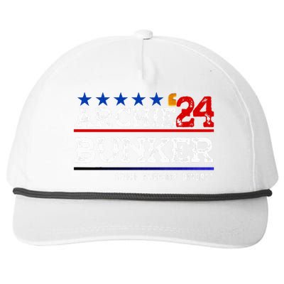 Archie Bunker 24 For President 2024 Snapback Five-Panel Rope Hat