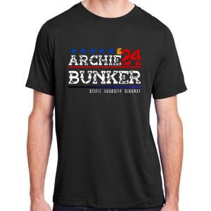 Archie Bunker 24 For President 2024 Adult ChromaSoft Performance T-Shirt