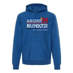 Archie Bunker 24 For President 2024 Premium Hoodie