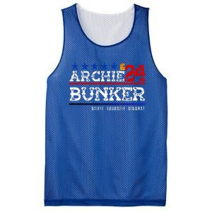 Archie Bunker 24 For President 2024 Mesh Reversible Basketball Jersey Tank