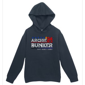 Archie Bunker 24 For President 2024 Urban Pullover Hoodie