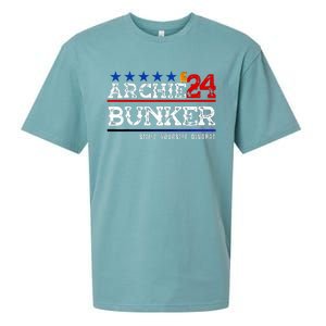 Archie Bunker 24 For President 2024 Sueded Cloud Jersey T-Shirt