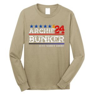 Archie Bunker 24 For President 2024 Long Sleeve Shirt