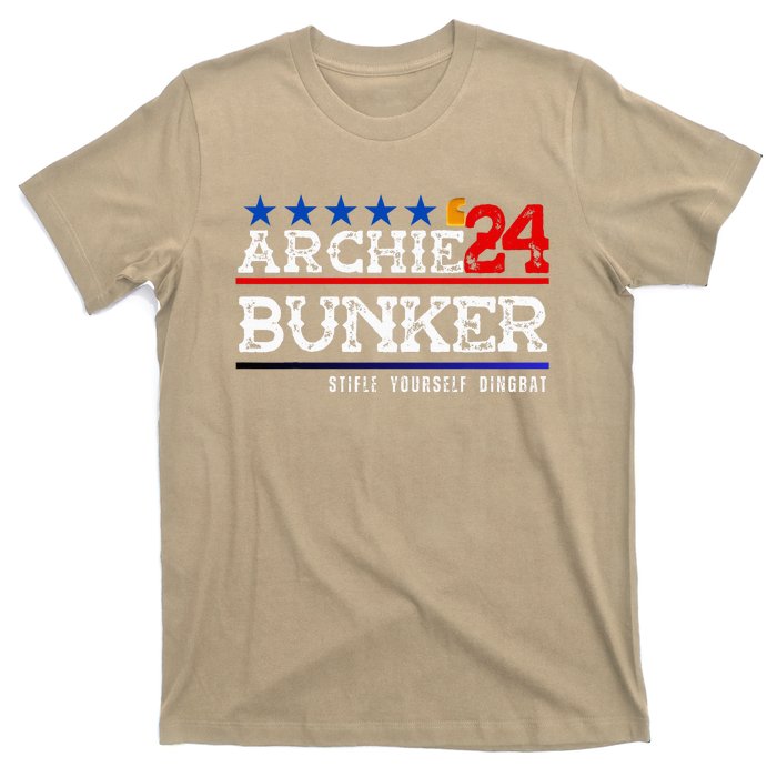 Archie Bunker 24 For President 2024 T-Shirt