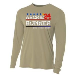 Archie Bunker 24 For President 2024 Cooling Performance Long Sleeve Crew