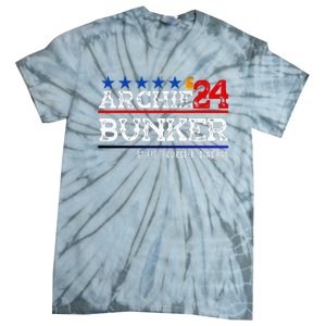 Archie Bunker 24 For President 2024 Tie-Dye T-Shirt