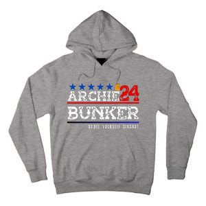 Archie Bunker 24 For President 2024 Tall Hoodie