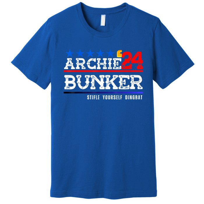 Archie Bunker 24 For President 2024 Premium T-Shirt