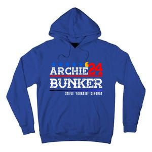 Archie Bunker 24 For President 2024 Tall Hoodie