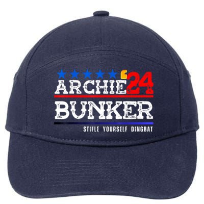 Archie Bunker 24 For President 2024 7-Panel Snapback Hat