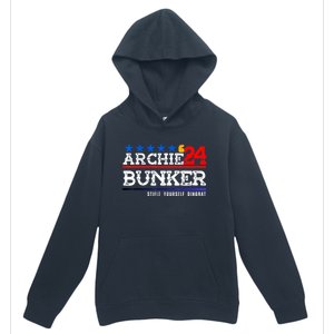 Archie Bunker 24 For President 2024 Urban Pullover Hoodie