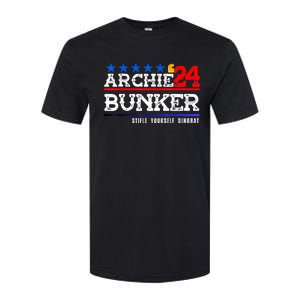 Archie Bunker 24 For President 2024 Softstyle CVC T-Shirt