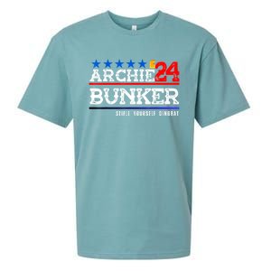 Archie Bunker 24 For President 2024 Sueded Cloud Jersey T-Shirt