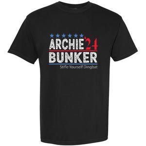 Archie Bunker 2024 Presidential Campaign Garment-Dyed Heavyweight T-Shirt