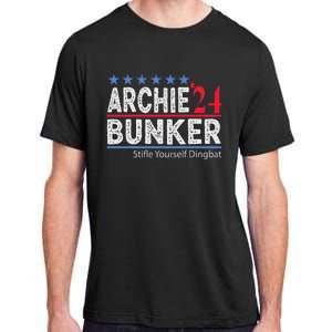 Archie Bunker 2024 Presidential Campaign Adult ChromaSoft Performance T-Shirt