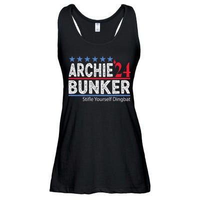 Archie Bunker 2024 Presidential Campaign Ladies Essential Flowy Tank