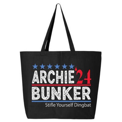 Archie Bunker 2024 Presidential Campaign 25L Jumbo Tote