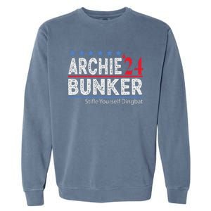 Archie Bunker 2024 Presidential Campaign Garment-Dyed Sweatshirt