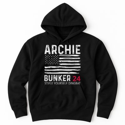 Archie Bunker 24. Stifle Yourself Dingbat Hoodie