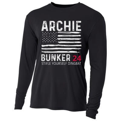 Archie Bunker 24. Stifle Yourself Dingbat Cooling Performance Long Sleeve Crew