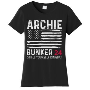 Archie Bunker 24. Stifle Yourself Dingbat Women's T-Shirt