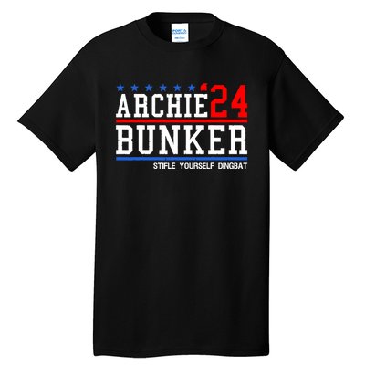 Archie Bunker 24 For President 2024 Tall T-Shirt