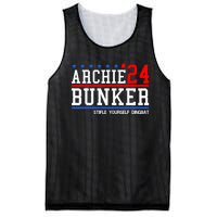 Archie Bunker 24 For President 2024 Mesh Reversible Basketball Jersey Tank