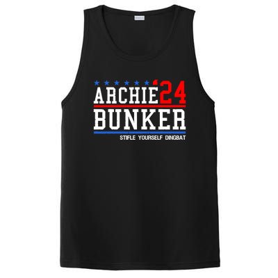 Archie Bunker 24 For President 2024 PosiCharge Competitor Tank