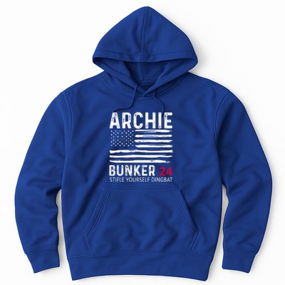 Archie Bunker 24. Stifle Yourself Dingbat Hoodie