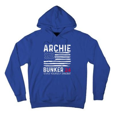 Archie Bunker 24. Stifle Yourself Dingbat Tall Hoodie