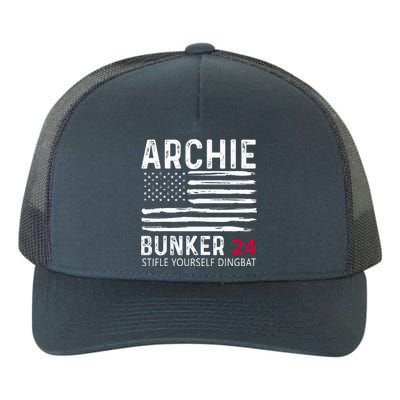 Archie Bunker 24. Stifle Yourself Dingbat Yupoong Adult 5-Panel Trucker Hat