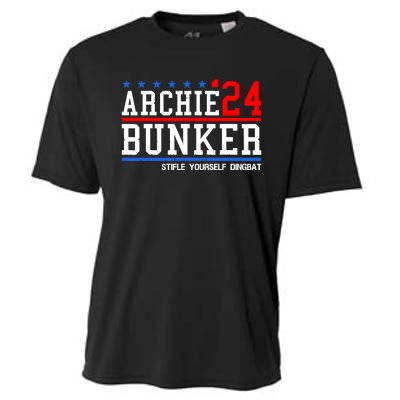 Archie Bunker 24 Stifle Yourself Dingbat Cooling Performance Crew T-Shirt