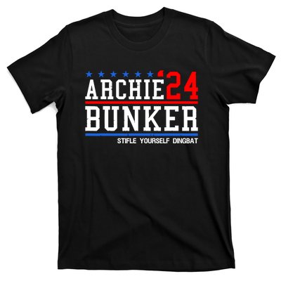 Archie Bunker 24 Stifle Yourself Dingbat T-Shirt