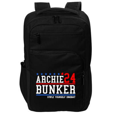 Archie Bunker 24 Stifle Yourself Dingbat Impact Tech Backpack