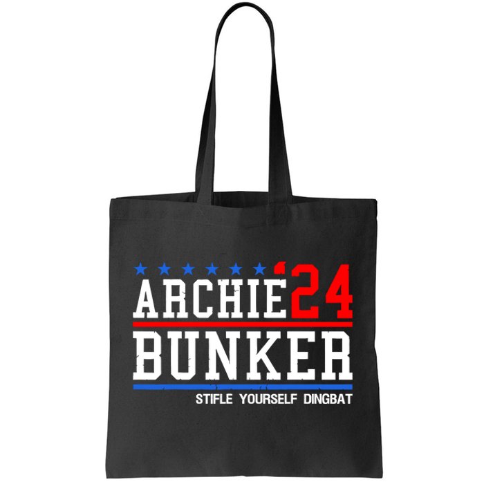 Archie Bunker 24 Stifle Yourself Dingbat Tote Bag