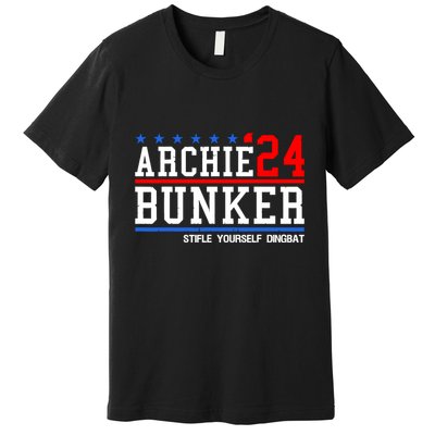 Archie Bunker 24 Stifle Yourself Dingbat Premium T-Shirt