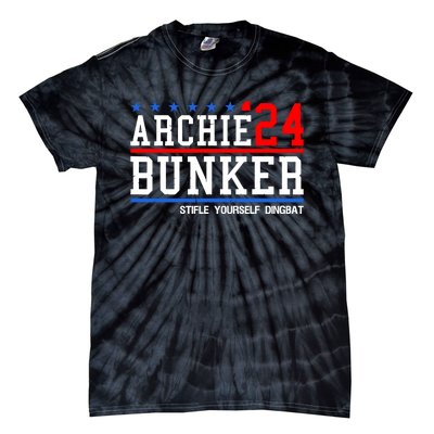 Archie Bunker 24 Stifle Yourself Dingbat Tie-Dye T-Shirt