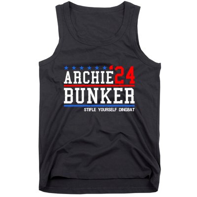 Archie Bunker 24 Stifle Yourself Dingbat Tank Top