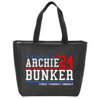 Archie Bunker 24 Stifle Yourself Dingbat Zip Tote Bag