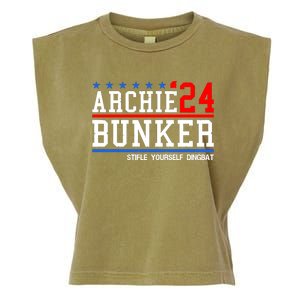 Archie Bunker 24 Stifle Yourself Dingbat Garment-Dyed Women's Muscle Tee