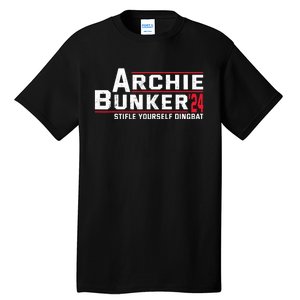 Archie Bunker 24 Stifle Yourself Dingbat Tall T-Shirt