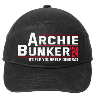 Archie Bunker 24 Stifle Yourself Dingbat 7-Panel Snapback Hat