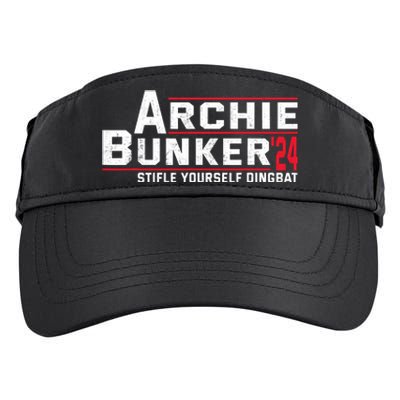 Archie Bunker 24 Stifle Yourself Dingbat Adult Drive Performance Visor